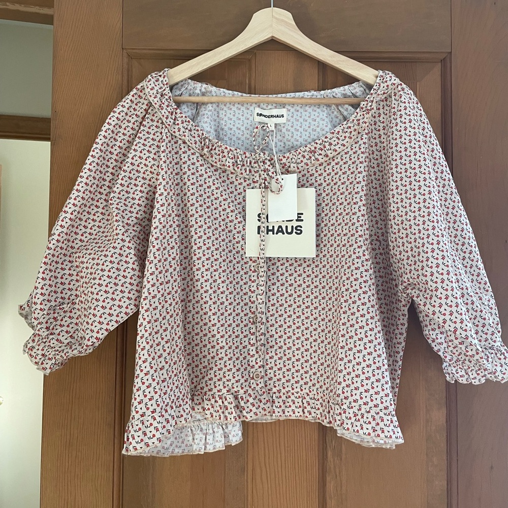 Sonderhaus Romeo sleep set top floral size large